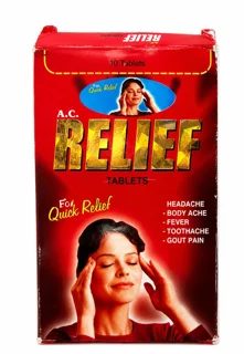 قرص A.C. Relief بسته 10 عددی