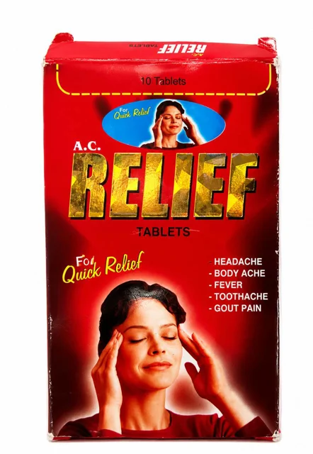 قرص A.C. Relief بسته 10 عددی