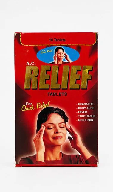 قرص A.C. Relief بسته 10 عددی